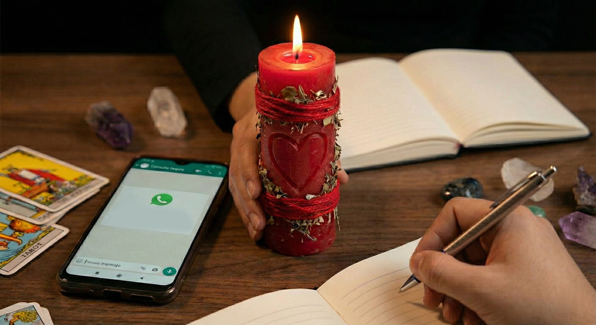 Consulta espiritual privada por WhatsApp